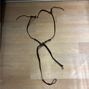 Breastplate with running martingale